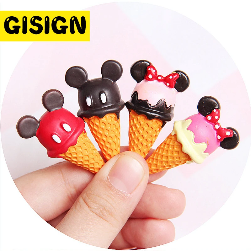 

Diy mouse Ice Cream Charms For Slime Polymer Filler Addition Slime Accessories Toys Lizun Powder Modeling Clay Kit For Children