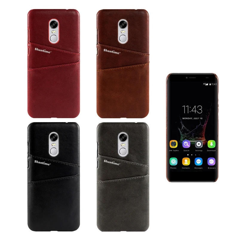 Чехол-бумажник из искусственной кожи для Xiaomi Redmi 5 Plus, чехол для Xiaomi Redmi 5, деловой чехол для Xiaomi Redmi Note 4 Redmi Note 4X, чехол