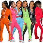 Женская повседневная одежда для отдыха в европейском и американском стиле, толстовка, длинные брюки, женский костюм