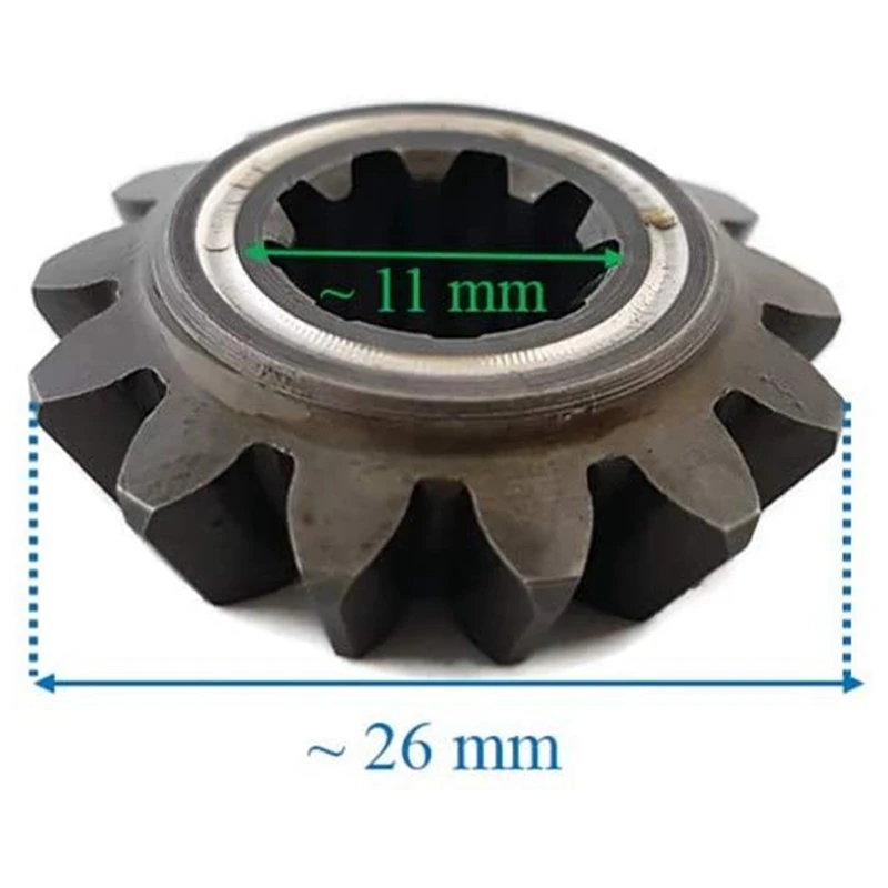 

Gear Set 6E0 - 45560 45551 45570 for Yamaha Outboard 4Hp 5Hp FORWARD Reverse Pinion 2T