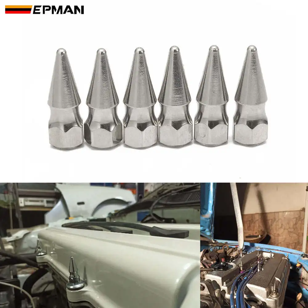 EPMAN заготовка M6 * 1 0 хромированные шипы комплект шайб для отсека двигателя
