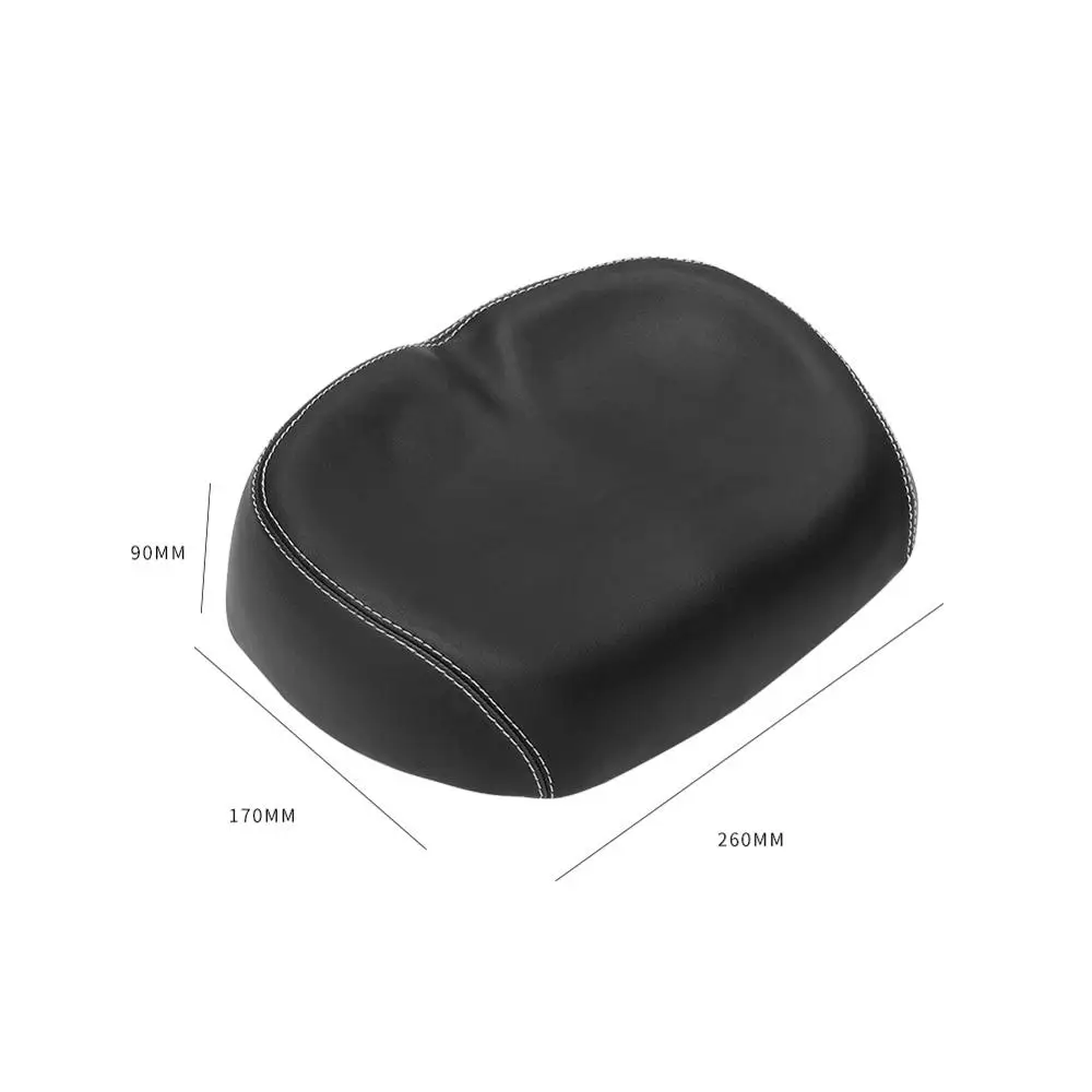 Противоударное велосипедное седло Большое широкое для велоспорта безбортная