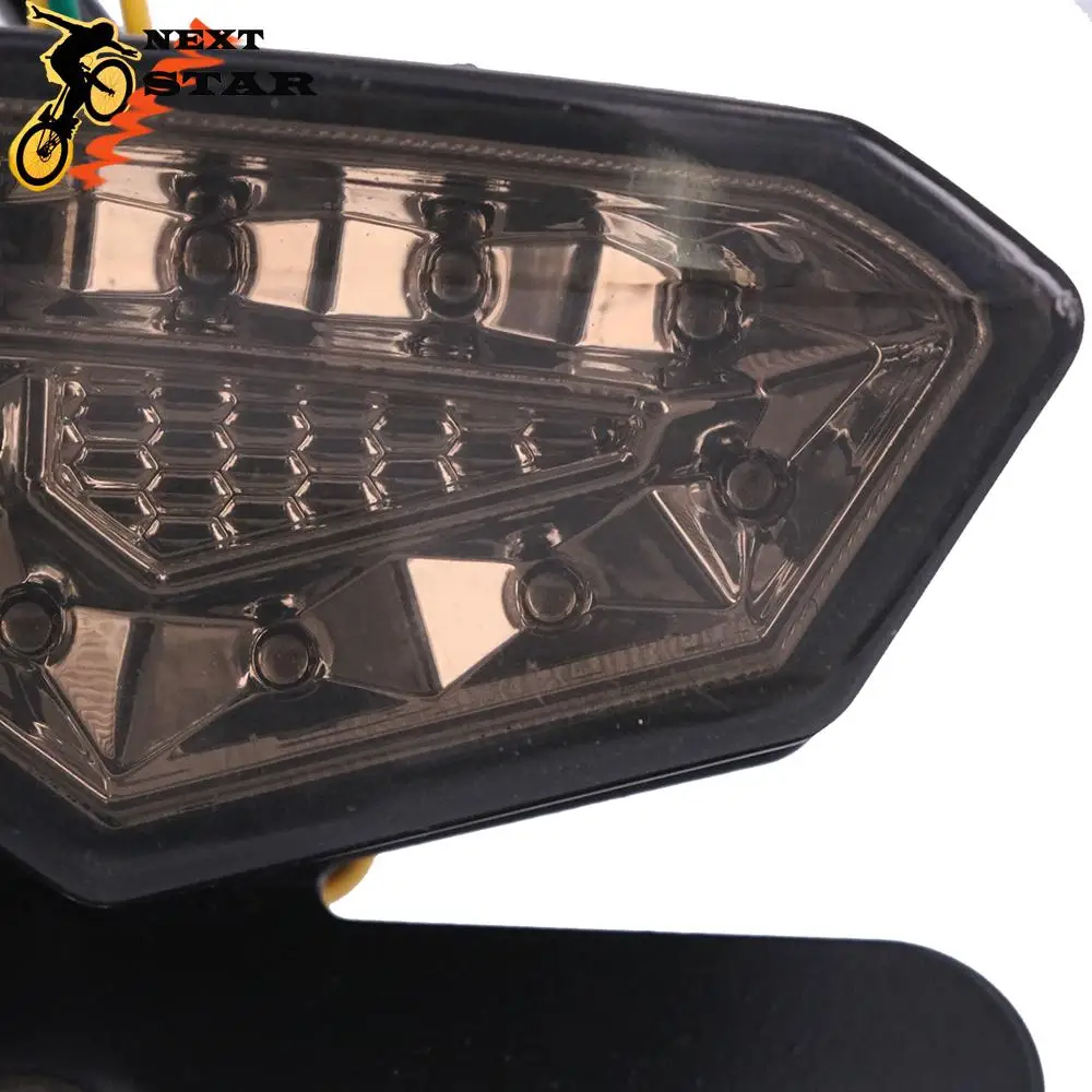 Мотоциклетный задний светильник 12 В светодиодный сигнальный тормозной s