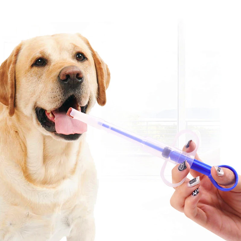 

1PCS Pet Supplies Medicine Syringe Tablet Pill Gun Piller Push Dispenser Medicine Water Milk Syringe Dog Cat Puppy Feeder Kit