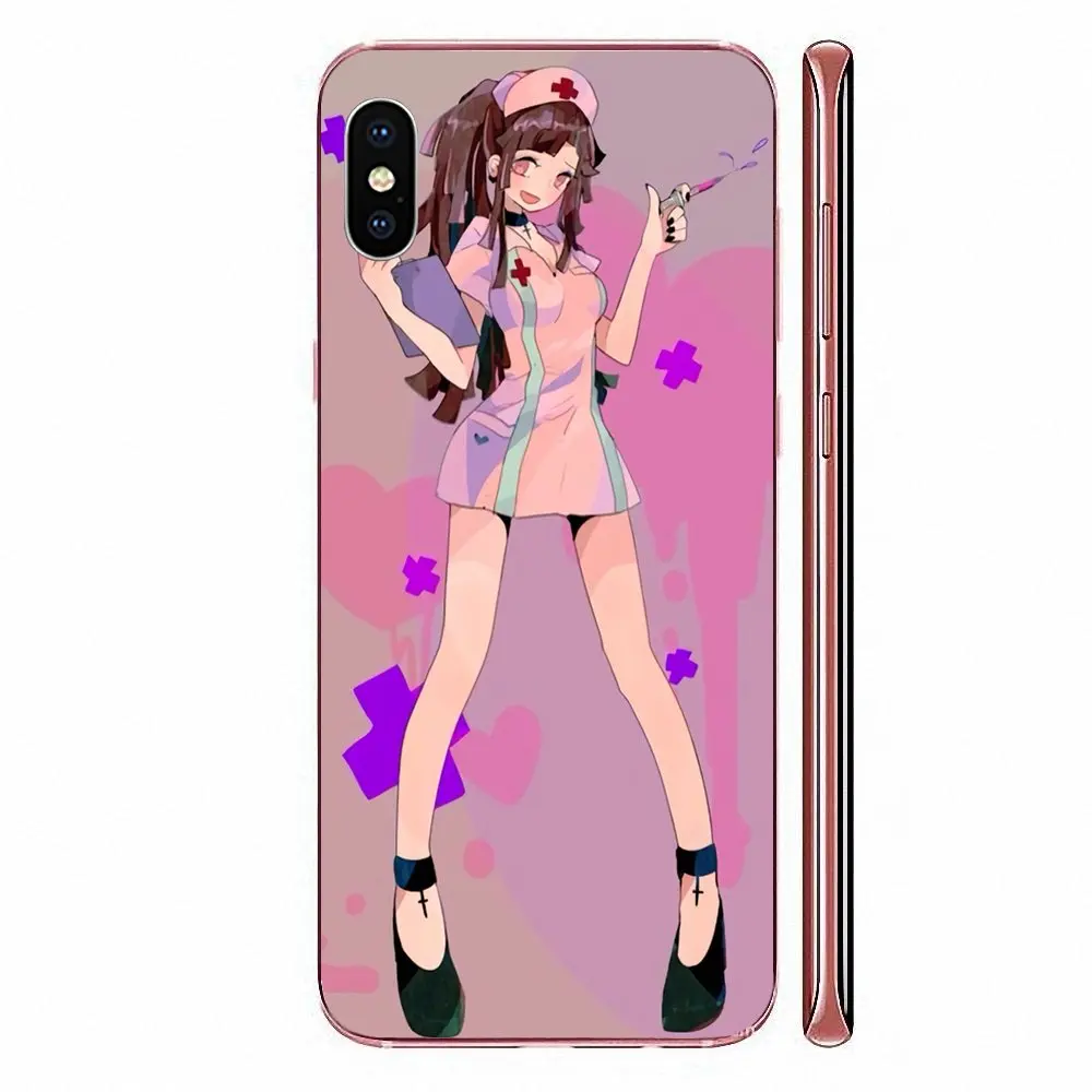 Мягкий чехол из ТПУ для мобильного телефона красивая аниме-няня сексуальная