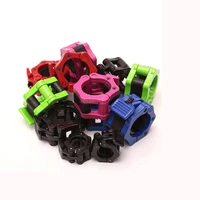 50mm spinlock collars barbell collar lock dumbell clips clamp weight lifting bar gym dumbbell fitness body building