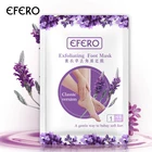 Efero 2 шт. = 1 пара отшелушивающая маска для ног удаляет омертвевшую кожу пятки пилинг маска для ног Efero TSLM1