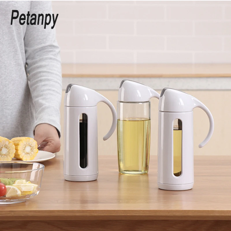 Стеклянный дозатор для масла бутылка оливкового Герметичная Бутылка соуса