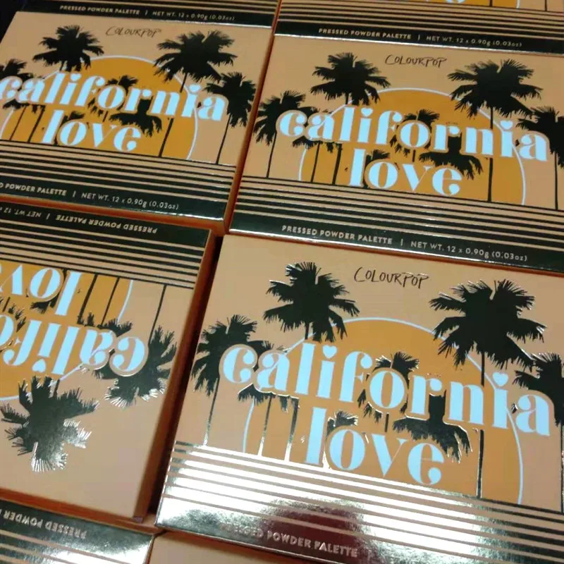 Палитра теней colorpop 12 цветов california love