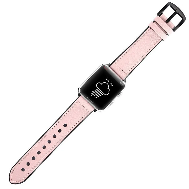 Кожаный силиконовый ремешок для apple watch, 44 мм, серия 4, 3, 2, 1, ремешок для iwatch, 38 мм, 42 мм, браслет с петлей, аксессуары для замены запястья