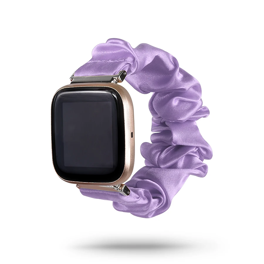 Эластичные тканевые резинки для Fitbit Versa 2/Versa LiteWomen Girl мягкий Тканый резиновый
