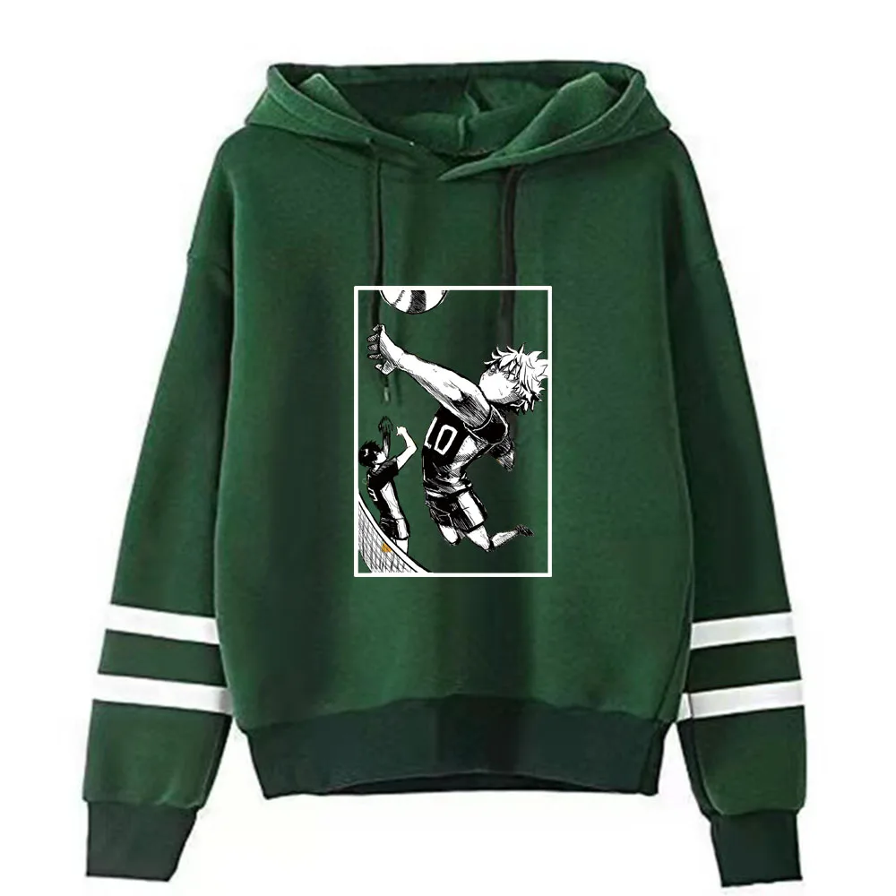 

Hot Japanese Anime Haikyuu Hoodie Pullovers Tops Loose Male and Female