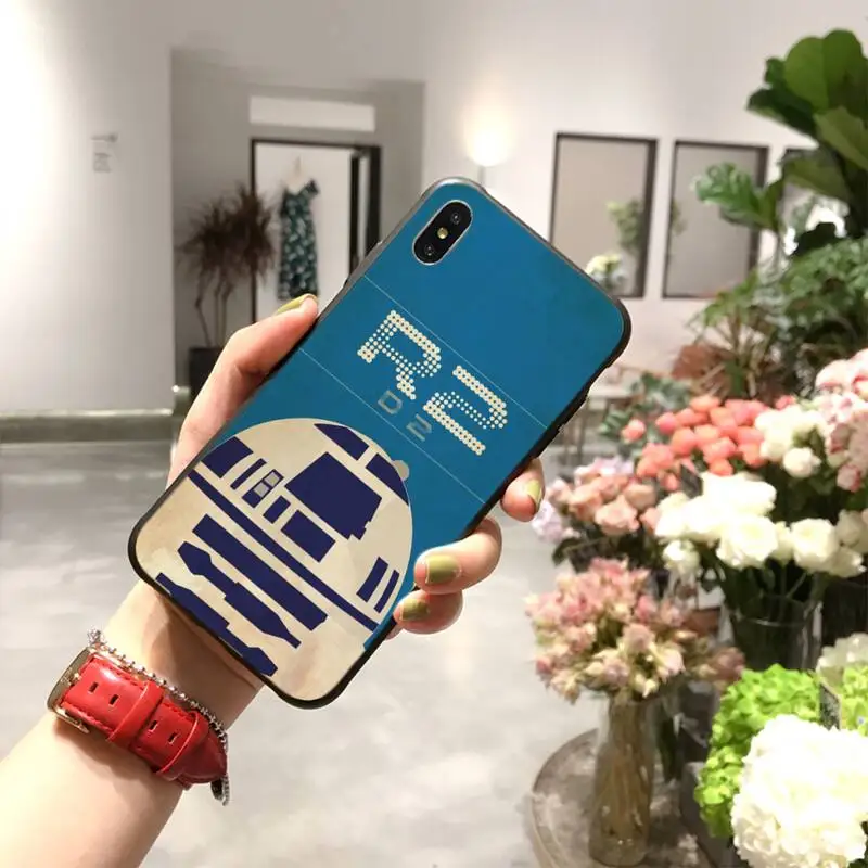 Фото Чехол для телефона CUTEWANAN BB8 BB 8 R2D2 Robot черный чехол из ТПУ с корпусом iPhone 11 pro XS MAX 7 6 6S Чехол для телефона CUTEWANAN BB8 BB 8 R2D2 Robot черный чехол из ТПУ с корпусом iPhone 11 pro XS MAX 7 6 6S