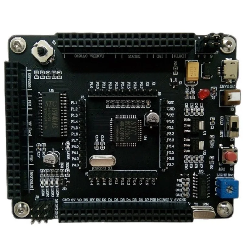 Минимальная система 51 MCU core board STC89C52 51END макетная плата |