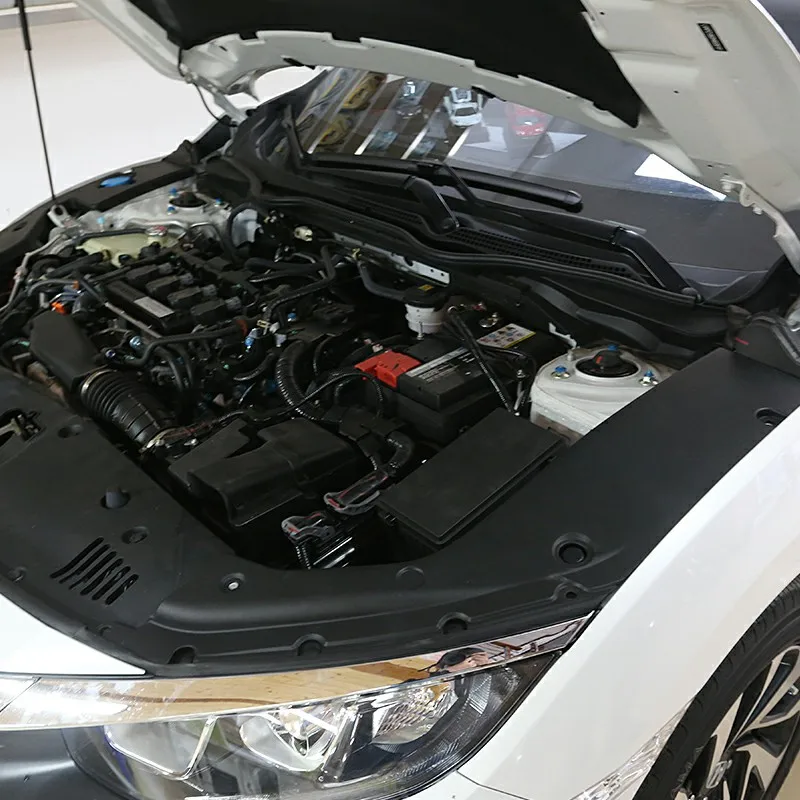 Черный корпус из АБС пластика для защиты двигателя пылезащитная декоративная