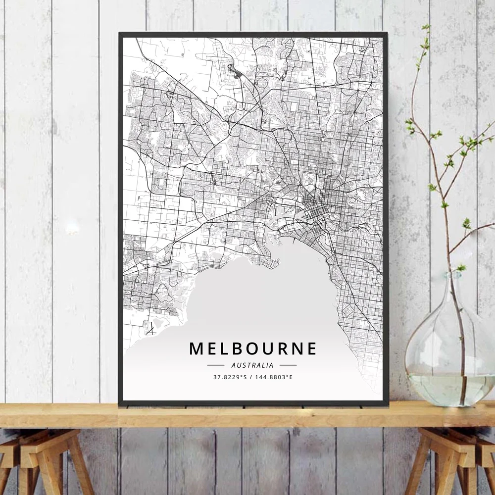 Мельбурн милдура Ньюкасл Нора порт Перт макури карта австралийского города