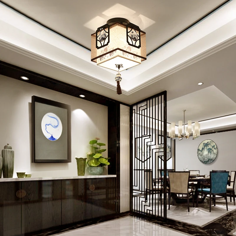 Светодиодный потолочный светильник для дома прихожей современный китайский