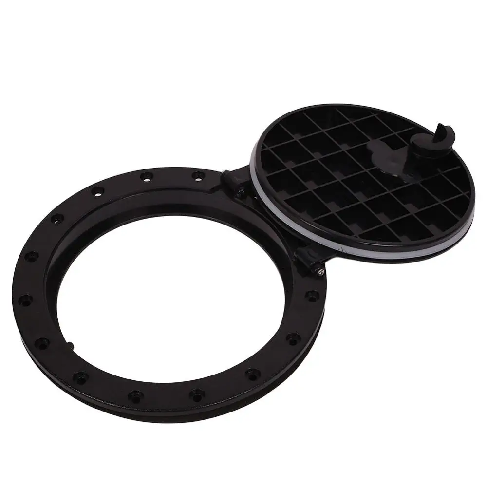 АБС пластик круглый люк для лодки палубная пластина крышка люка сумка 10 дюймов