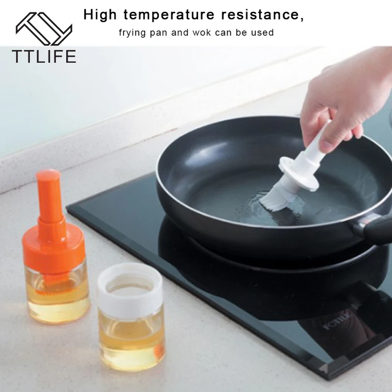 Силиконовая масляная щетка Пищевая силиконовая выпечка масло для барбекю