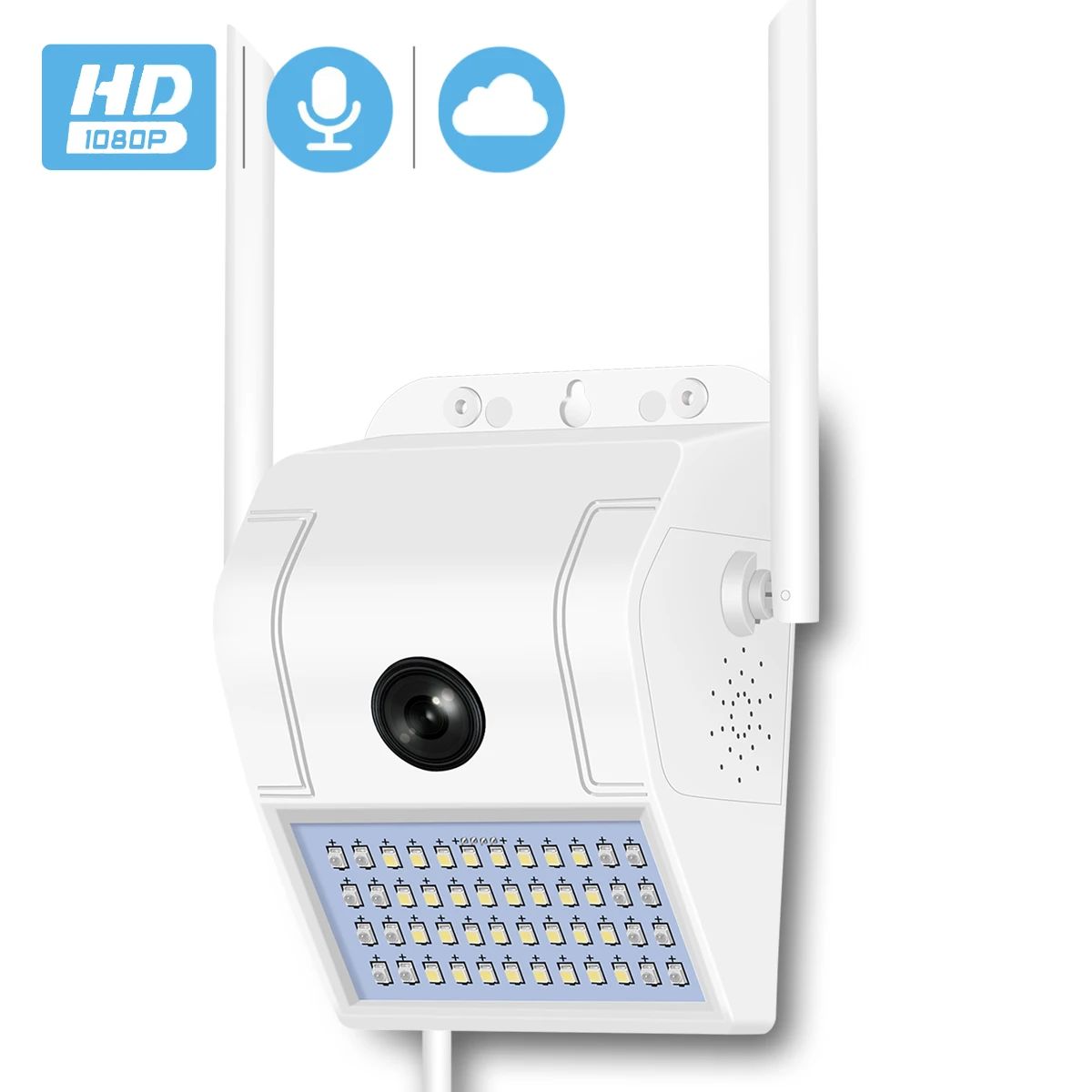 BESDER 1080P HD настенная лампа наружная IP камера WiFi ИК Ночное Видение человеческое
