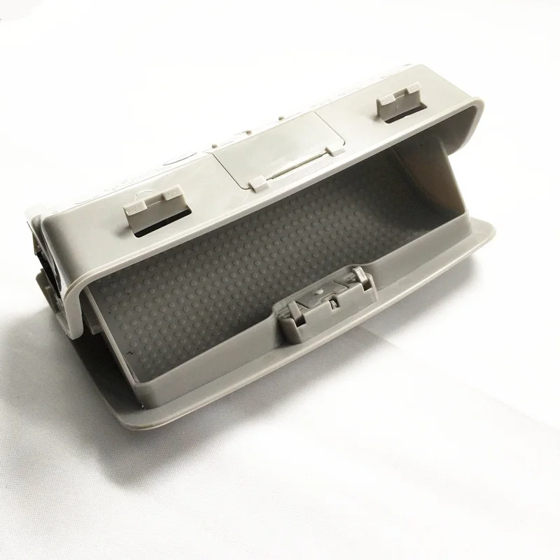 Серый футляр для солнцезащитных очков держатель хранения на крыше чехол VW Passat B7