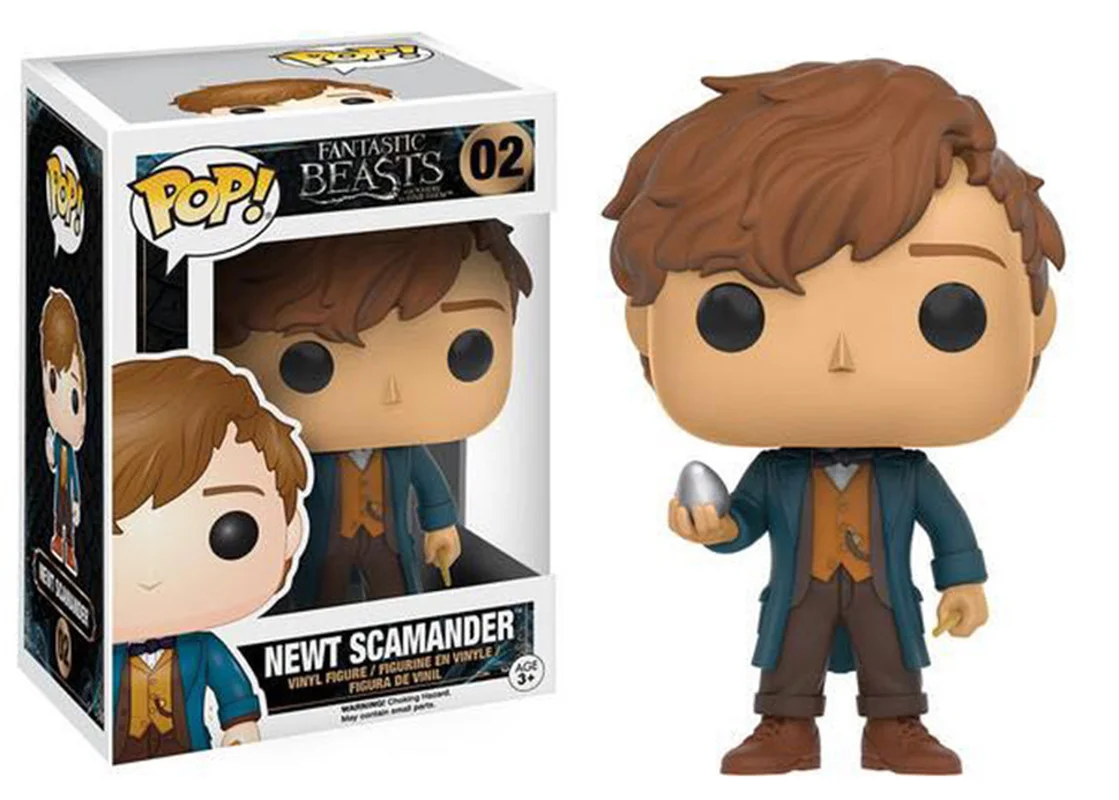 Funko POP рисунок фантастических зверей и где их найти Тритон NIFFLER Аниме фигурки из