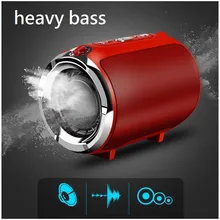 S518 Portable Bluetooth Speaker With FM Radio Music Bass Subwoofer TF AUX USB Speakers For Computer Phones Caixa De Som