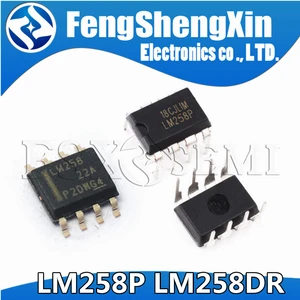 10pcs LM258P DIP-8 LM258 SOP LM258N DIP LM258DR SOP-8 DUAL OPERATIONAL AMPLIFIERS IC