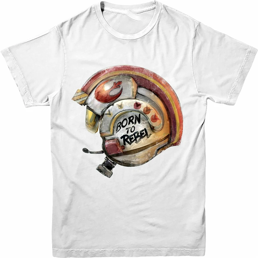 Футболка Звездные войны шлем пилота Rogue One Rebel унисекс для взрослых и детей