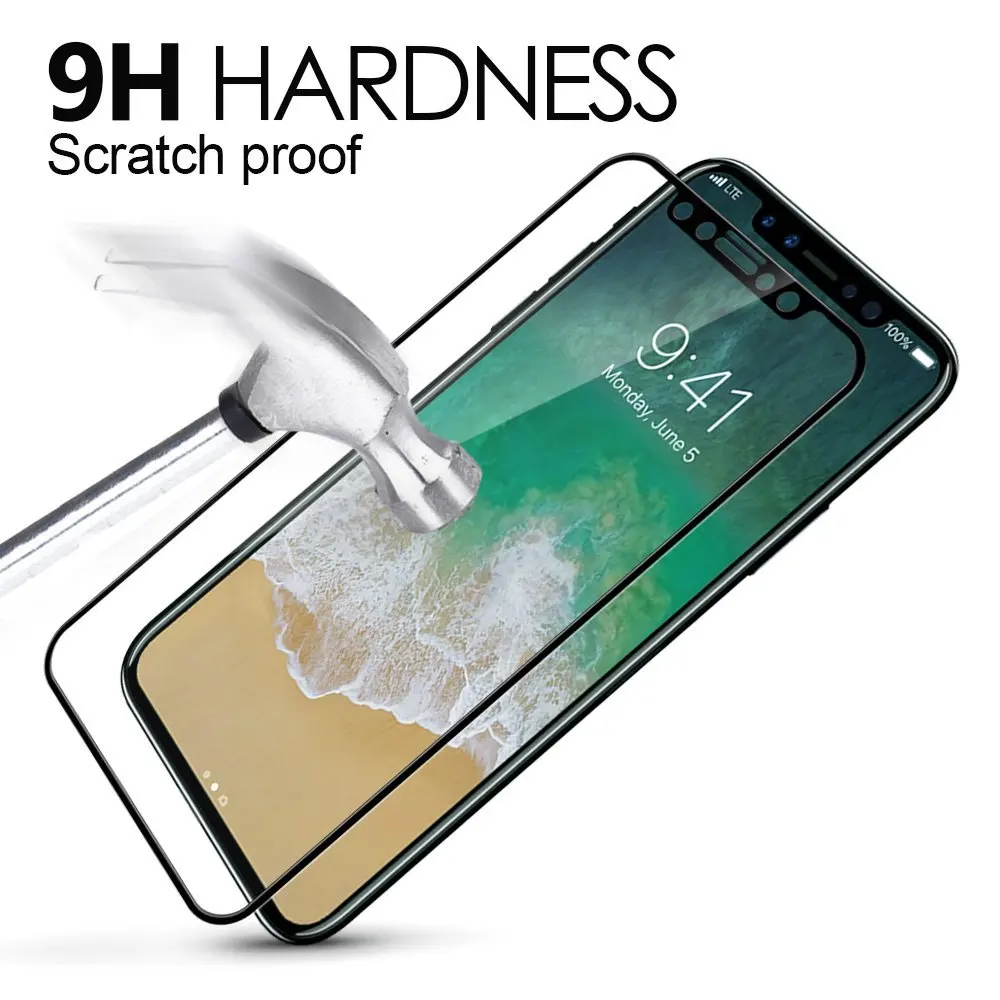 Защитное стекло закаленное 3D для iPhone 11 Pro/SE/5/6/6S/7/8 Plus/X/XR/XS Max|tempered glass film|glass filmfull coverage