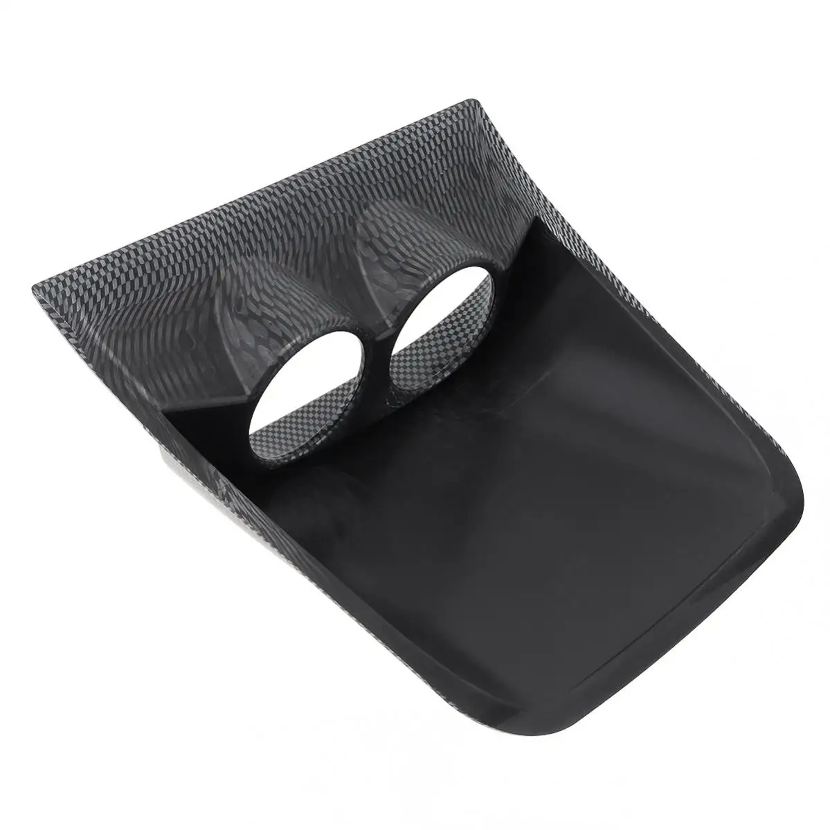 52mm 2 Inches Double Holes Carbon Fiber Auto Car Gauge Cup Holder Pod Black Universaldurable and practical Instrument Mount | Автомобили и
