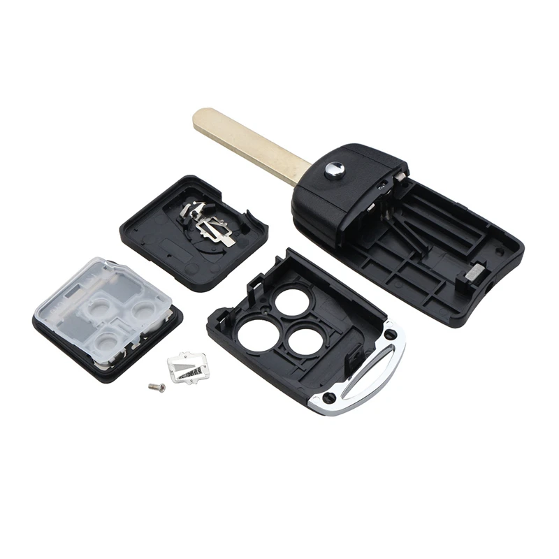 3 кнопки Автомобильный Дистанционный флип чехол брелок для Honda Для Civic Accord Jazz CRV