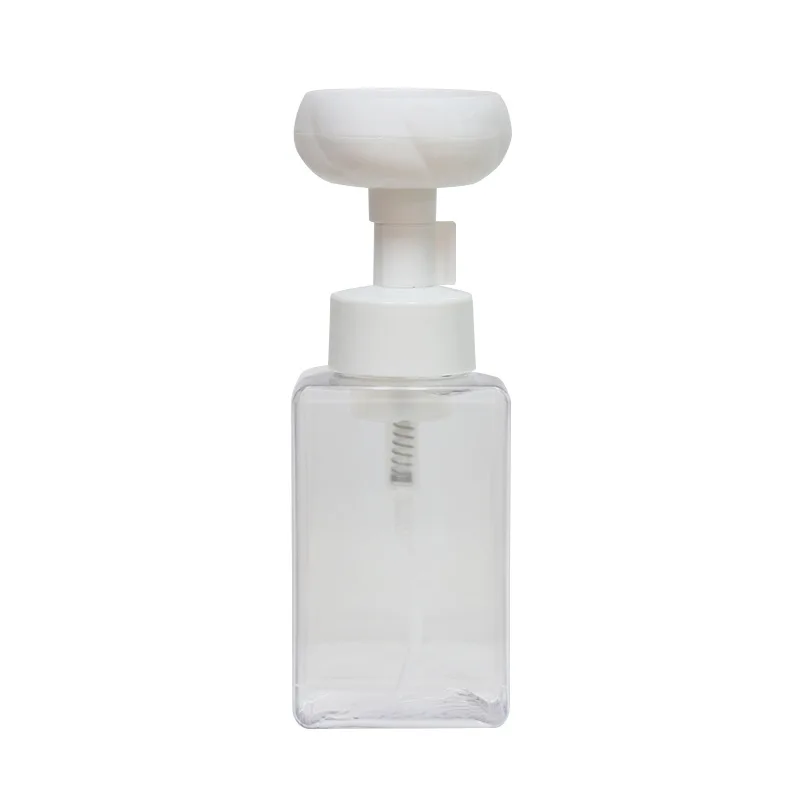 

Flower Stamp Soap Dispenser Liquid Soap Dispenser Soap Foam Flower Empty Plastic Bottle Shower Gel Foam Pump Bottle