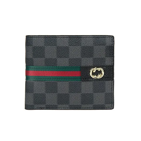 

2021 New Multi-functional Cross Money Clip Vintage Fashion Card Bag Pocket Wallet Short Men Thin Leather Wallet
