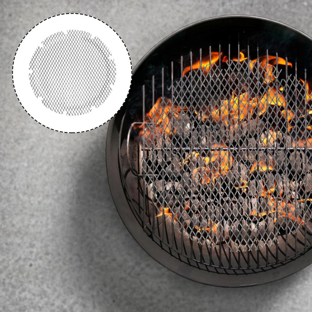 Burning Stove Net Barbecue Stainless Steel Cooking Grate BBQ Accessory (Silver) | Дом и сад