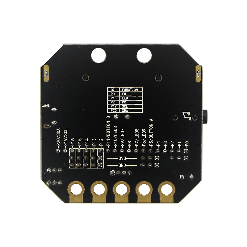 Базовая: bit IO Плата расширения горизонтальная плата адаптера Micro:bit Python макетная
