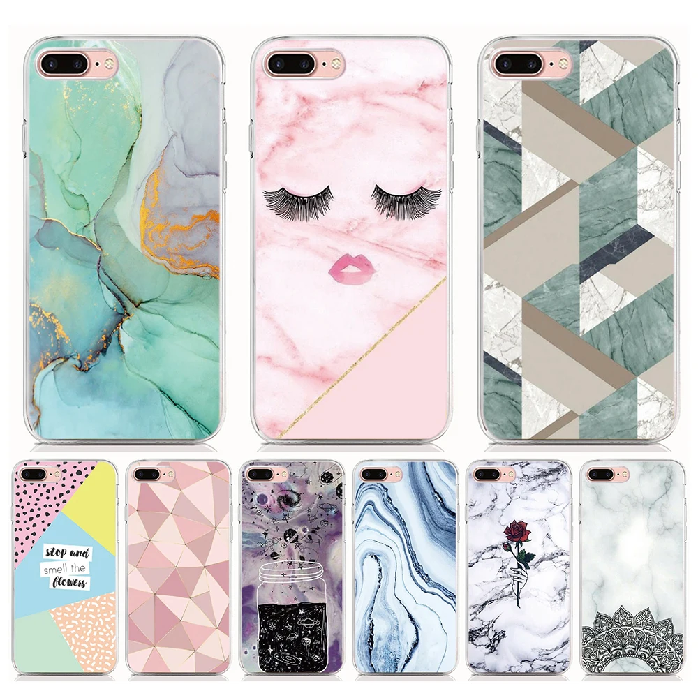 

For Oneplus Nord N10 N100 Z5G 9R 9 8 8T 7T Pro Silicone Shockproof Cover Print Marble Protection phone Case for oneplus 9 pro