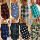 Одежда для домашних животных, флисовый жилет для собаки, куртка, футболка для щенка, жилеты для маленьких собак для чихуахуа, французского бульдога