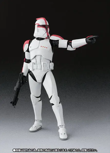 BANDAI Звездные войны Империя клон корпус капитанов передвижная модель 15 см