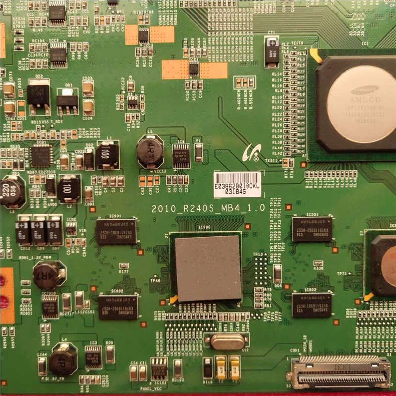 Good test working T-con board for Samsung UA55C7000 logic board 2010_R240S_MB4_1.0 UN55C8000XFXZA UA55C8000XF LTF550HQ02