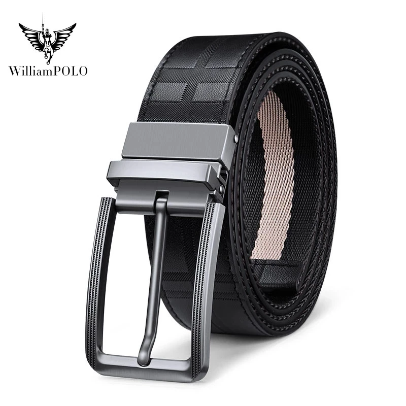 

Luxury Brands Double Side Pin Buckle Belt Men's Canvas Trendy Jeans Belt For Young People Casual Wear Leather Dual Purpose Belt