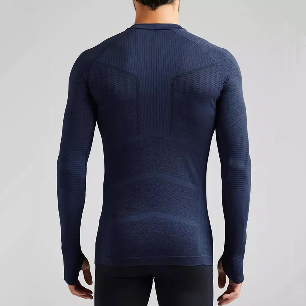 Компрессионная быстросохнущая футболка мужская спортивная для бега