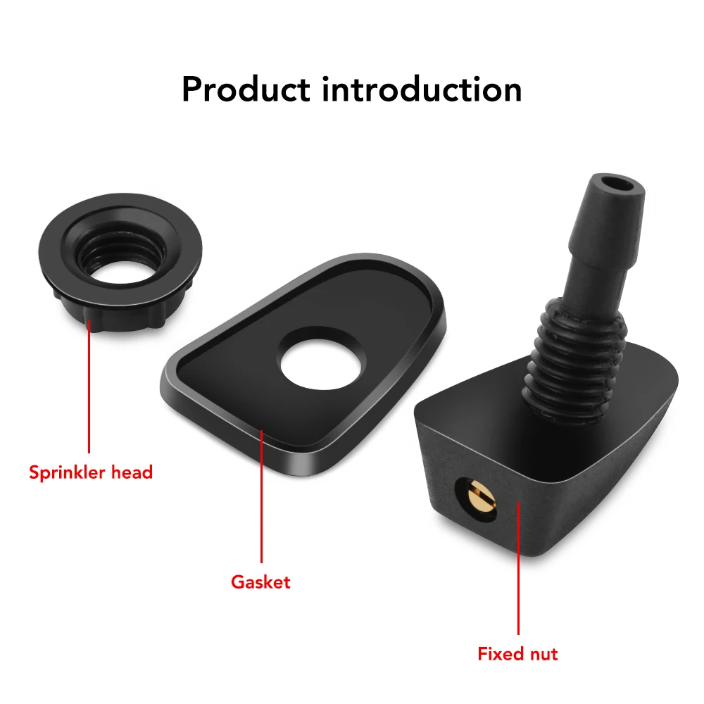 2 Pcs/Set Car Universal Friont Windshield Wiper Nozzle For granta skoda yeti lada priora kia rio k2 mazda peugeot 308 | Автомобили и