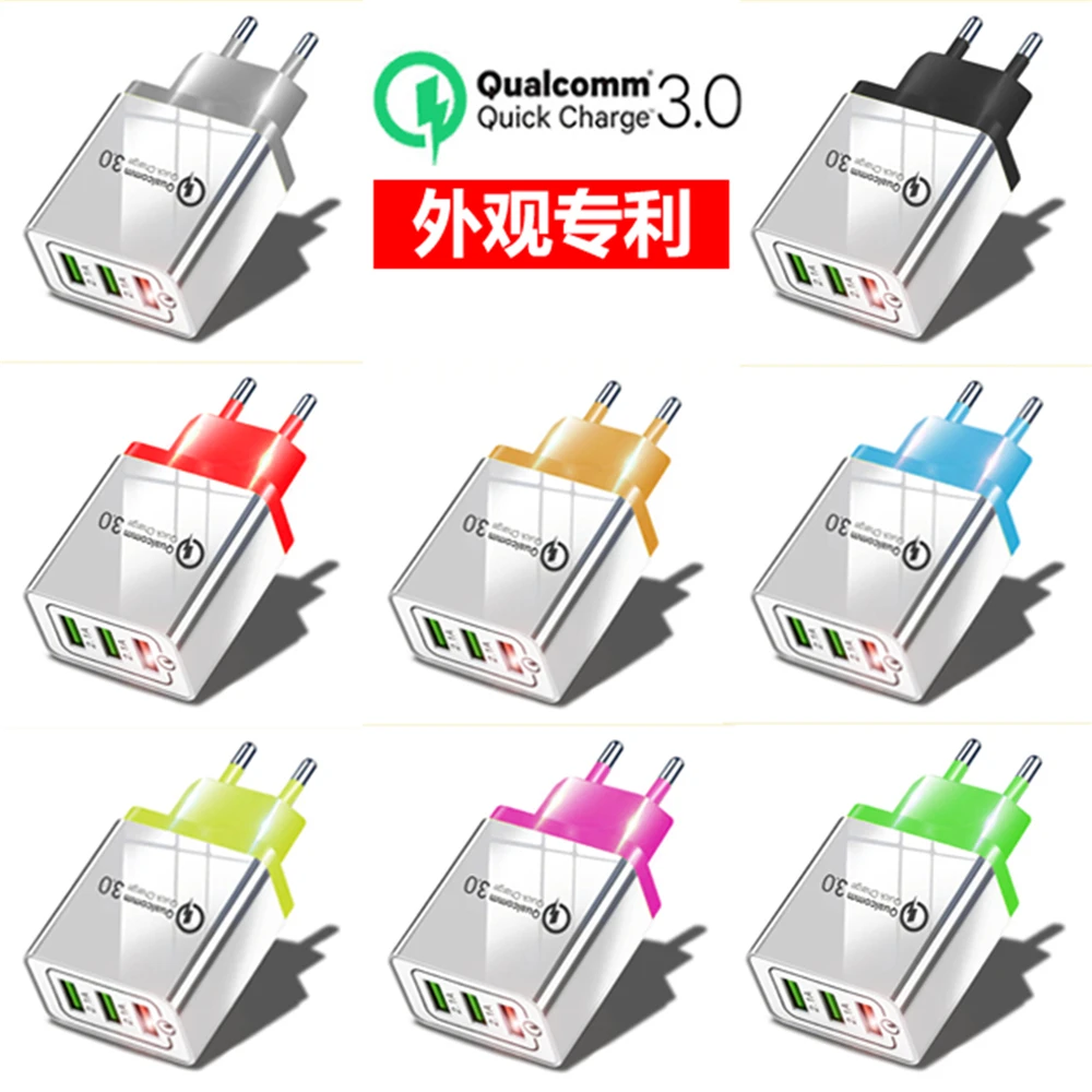 XUN MA 35 Вт 7A автомобильное зарядное устройство 3 USB быстрая зарядка QC3.0 PD адаптер для