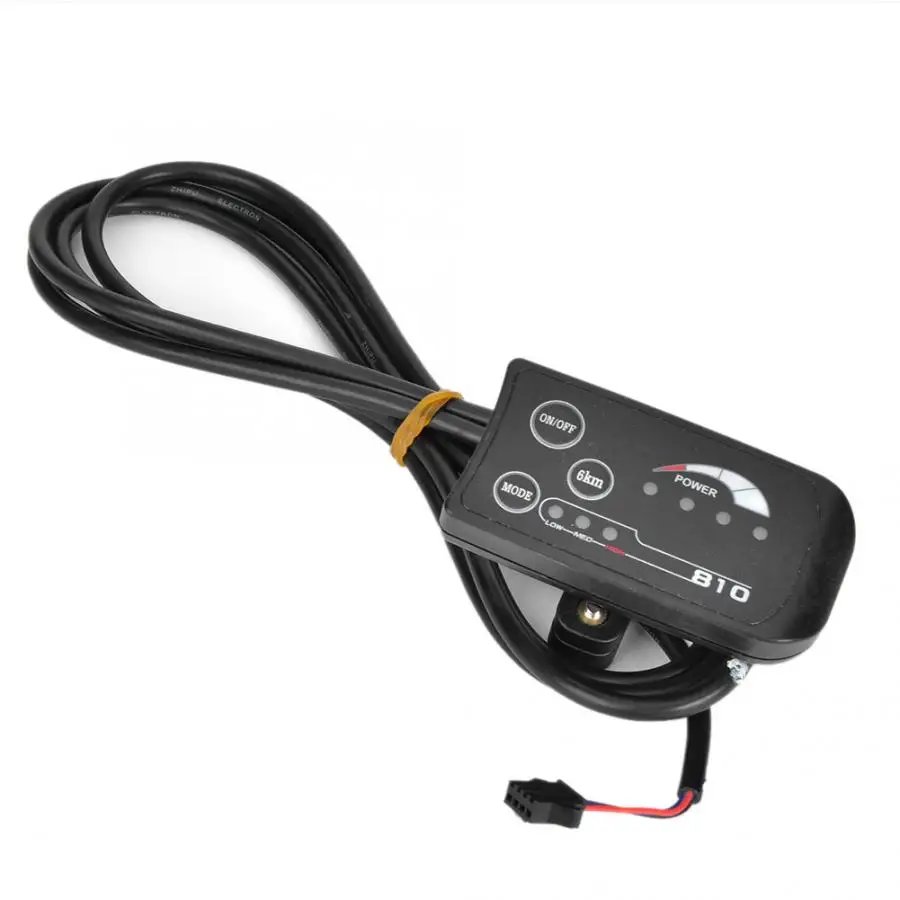 

Electric Bicycle 810 LED Display With 4-Wire Cable Control Panel