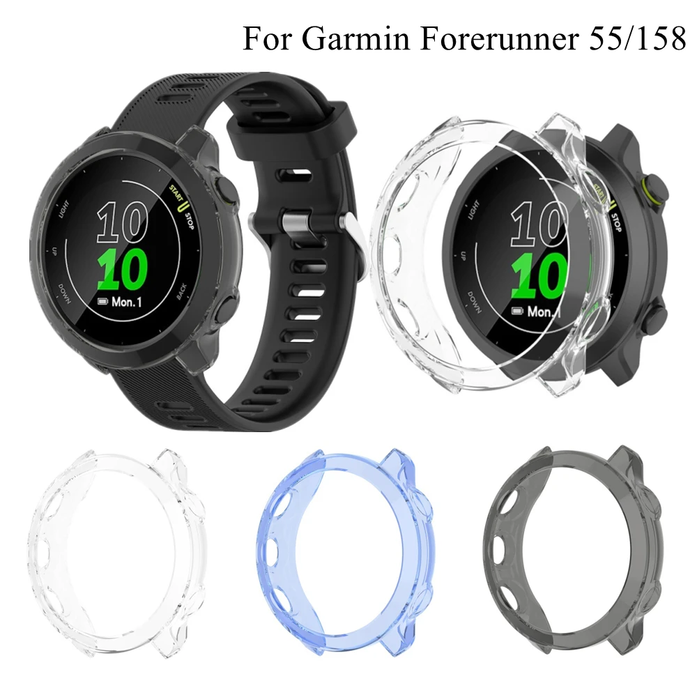 

Защитный чехол для Garmin Forerunner 55 /158 фоторамка мягкий кристально прозрачный чехол из ТПУ для Garmin Forerunner55