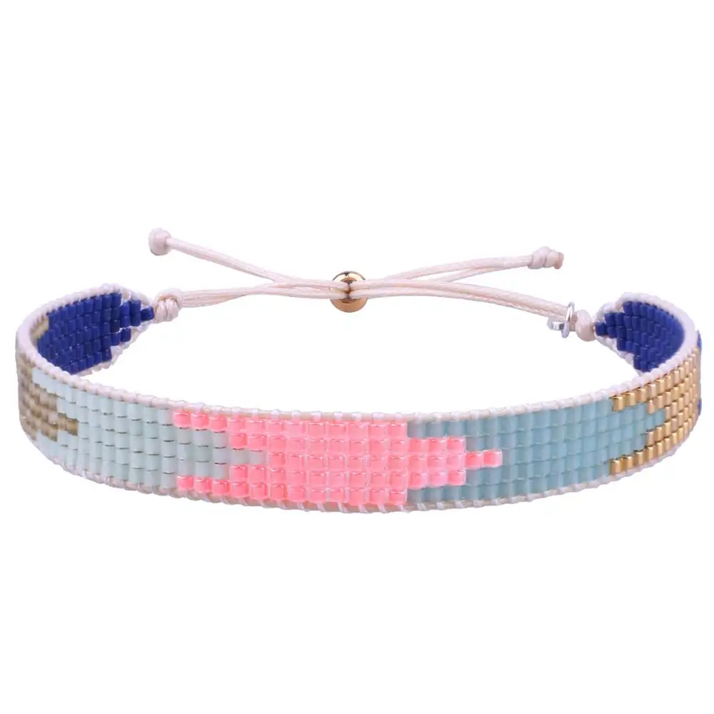 KELITCH Charm Bracelets Girls MIyuki Beaded Exquisite Friendship Bracelet New Crystal Bracelets