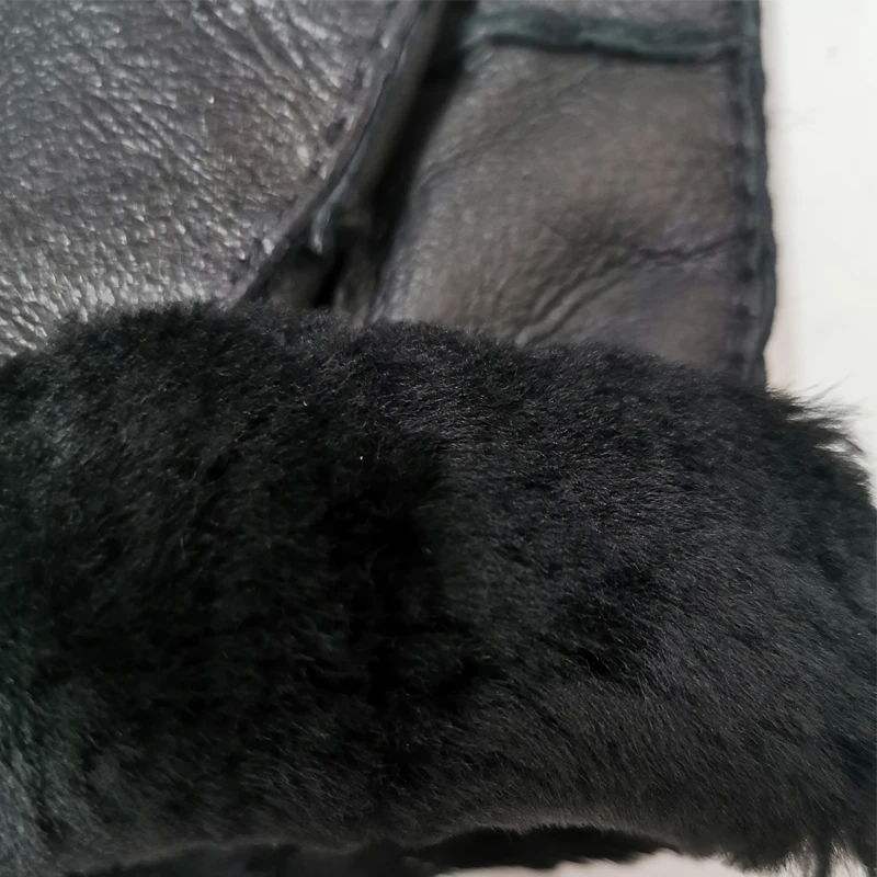 Новинка 2021 перчатки ручной работы из натуральной овчины рабочие зимние мужские