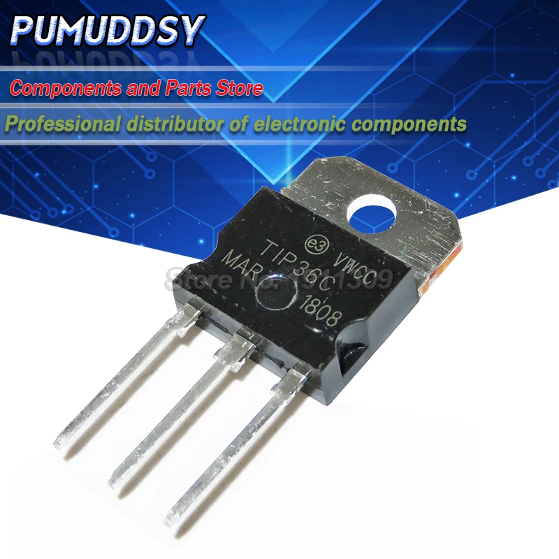 5 шт. TIP36 TIP36C TIP36CW 25A 100V TO 3P 218 IC|Транзисторы| |