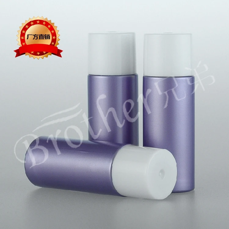 Маленькие ПЭТ образцы 8 мл маленькая бутылка с фиолетовым жемчугом обычная